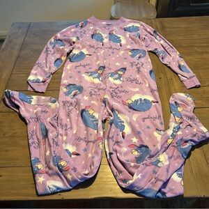 Disney Eeyore Adult Onsie / Footie Pajamas - size M